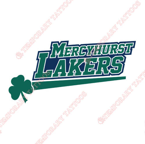 Mercyhurst Lakers Customize Temporary Tattoos Stickers NO.5026